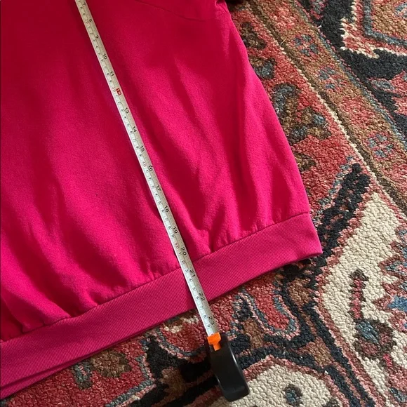 Vintage raglan sweatshirt in hot pink - Picture 6 of 6